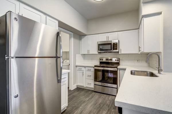kitchen at Sierra Foothills Apartments