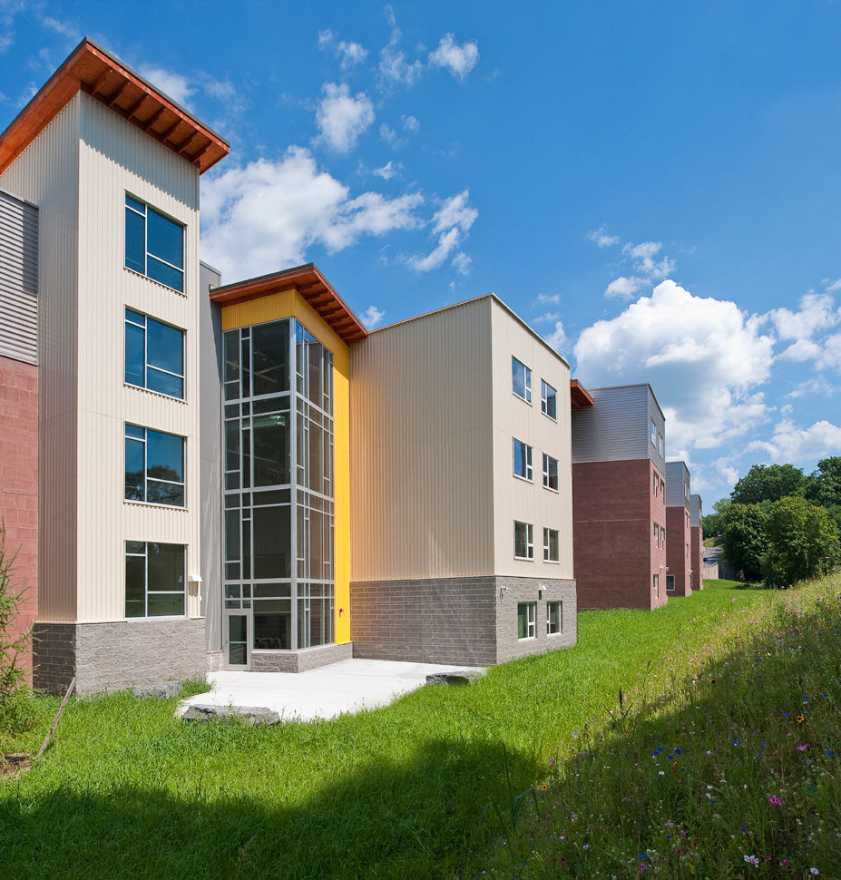 Centennial Hall Apartments: Elegant high-rise in downtown city setting