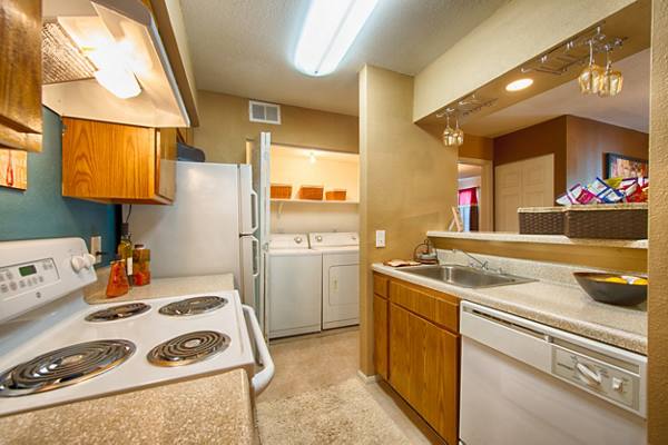 kitchen at Willow Springs Apartments