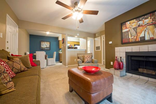 living room at Willow Springs Apartments