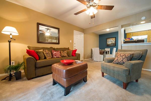 living room at Willow Springs Apartments