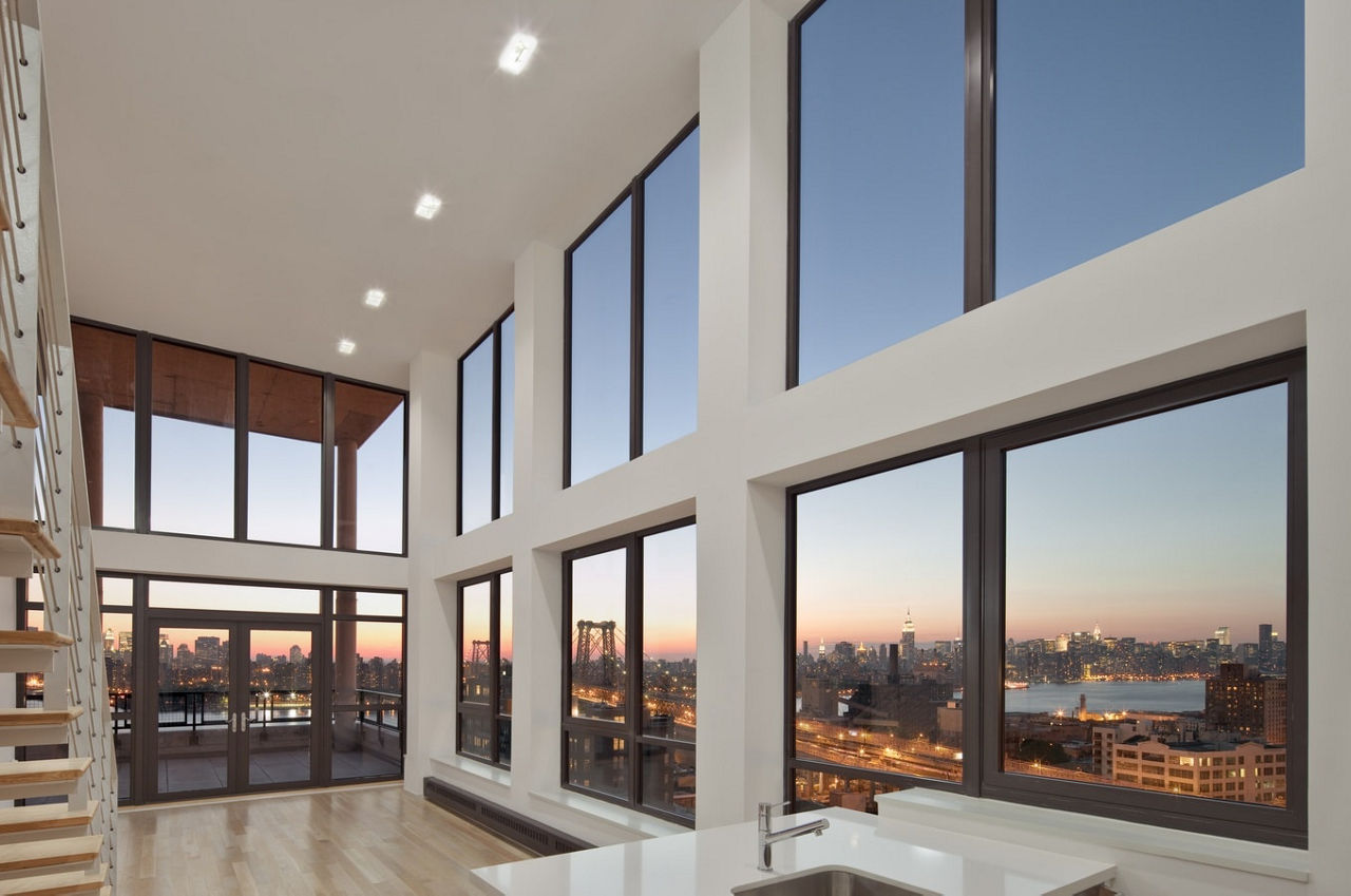 Elegant clubhouse with comfortable seating at 424 Bedford, luxury apartments in a vibrant Toronto community