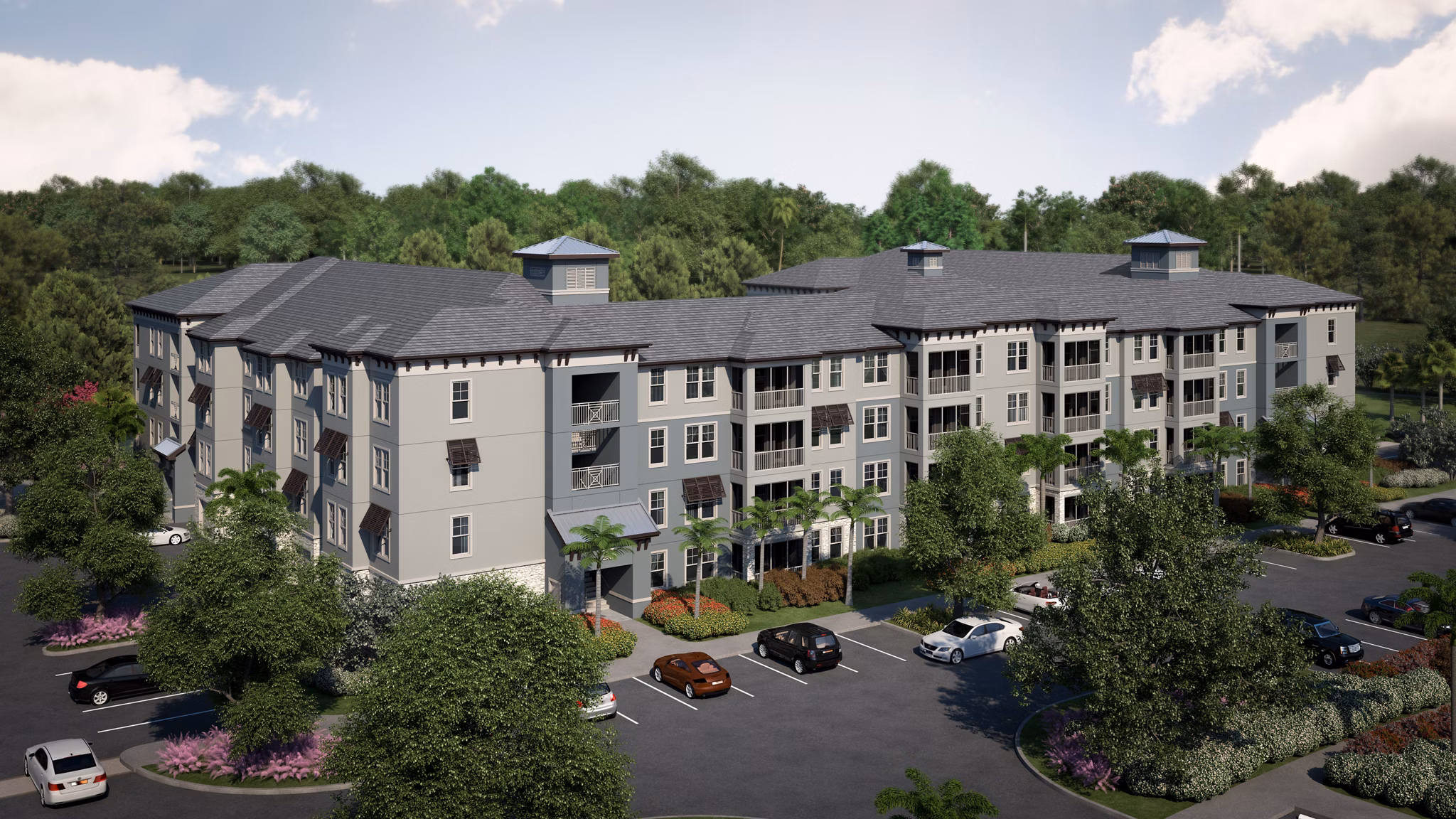 rendering at Decorum Apartments