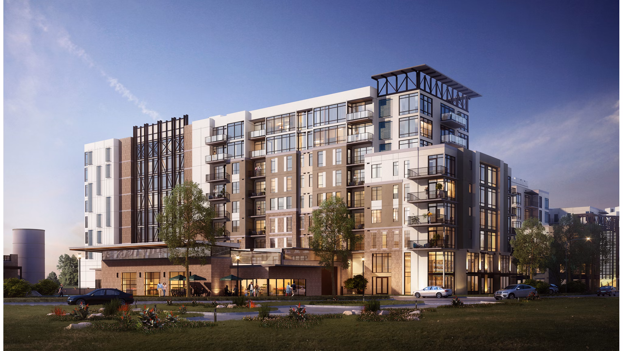 rendering at The Yard at Ivanhoe Apartments