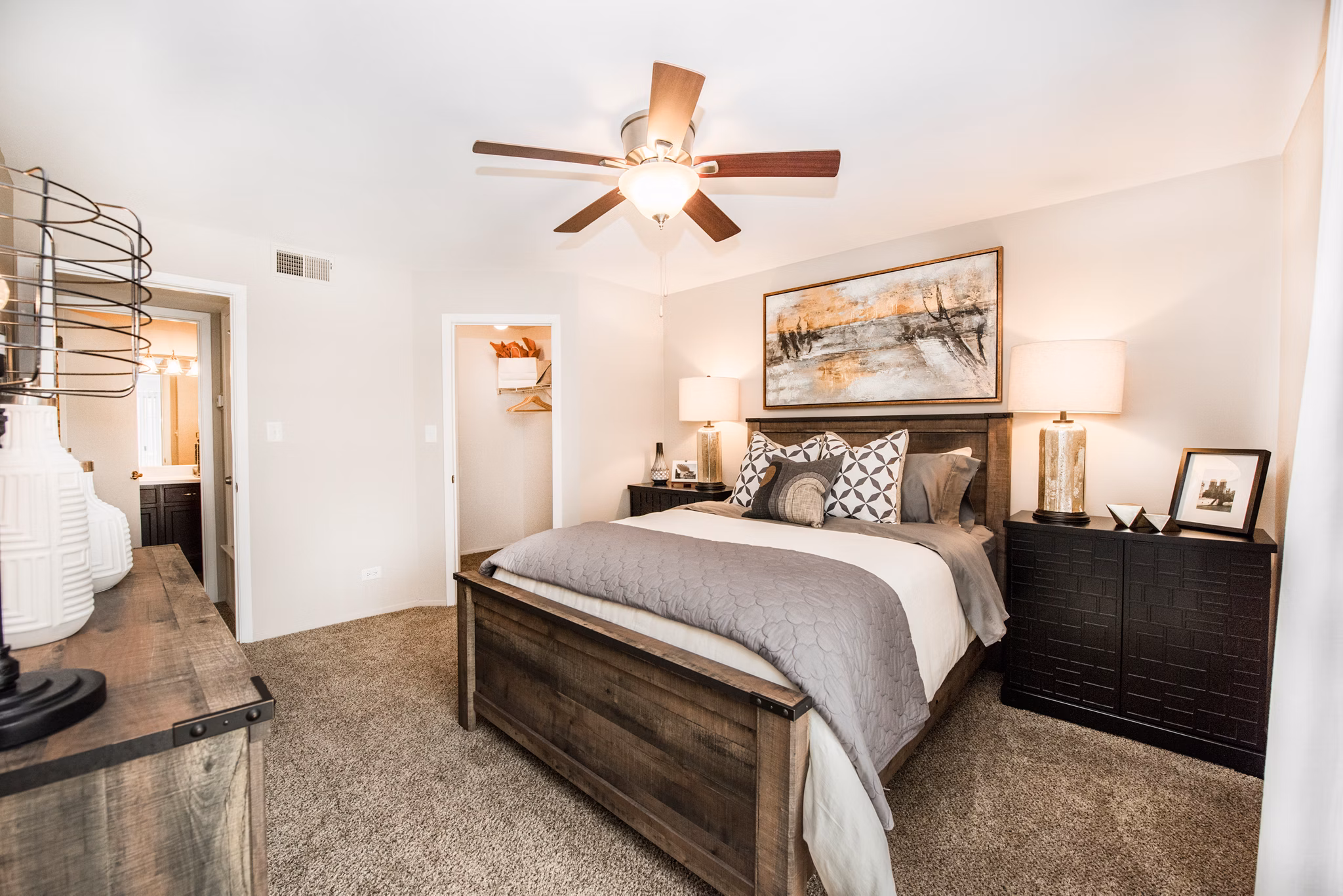 bedroom at Martin's Point Apartments