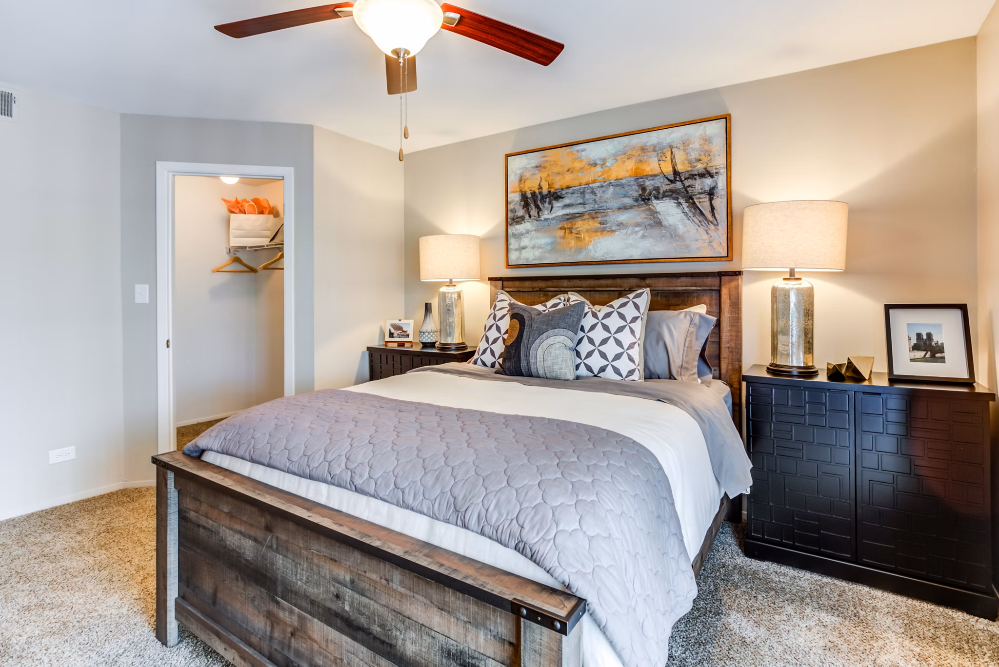 bedroom at Martin's Point Apartments