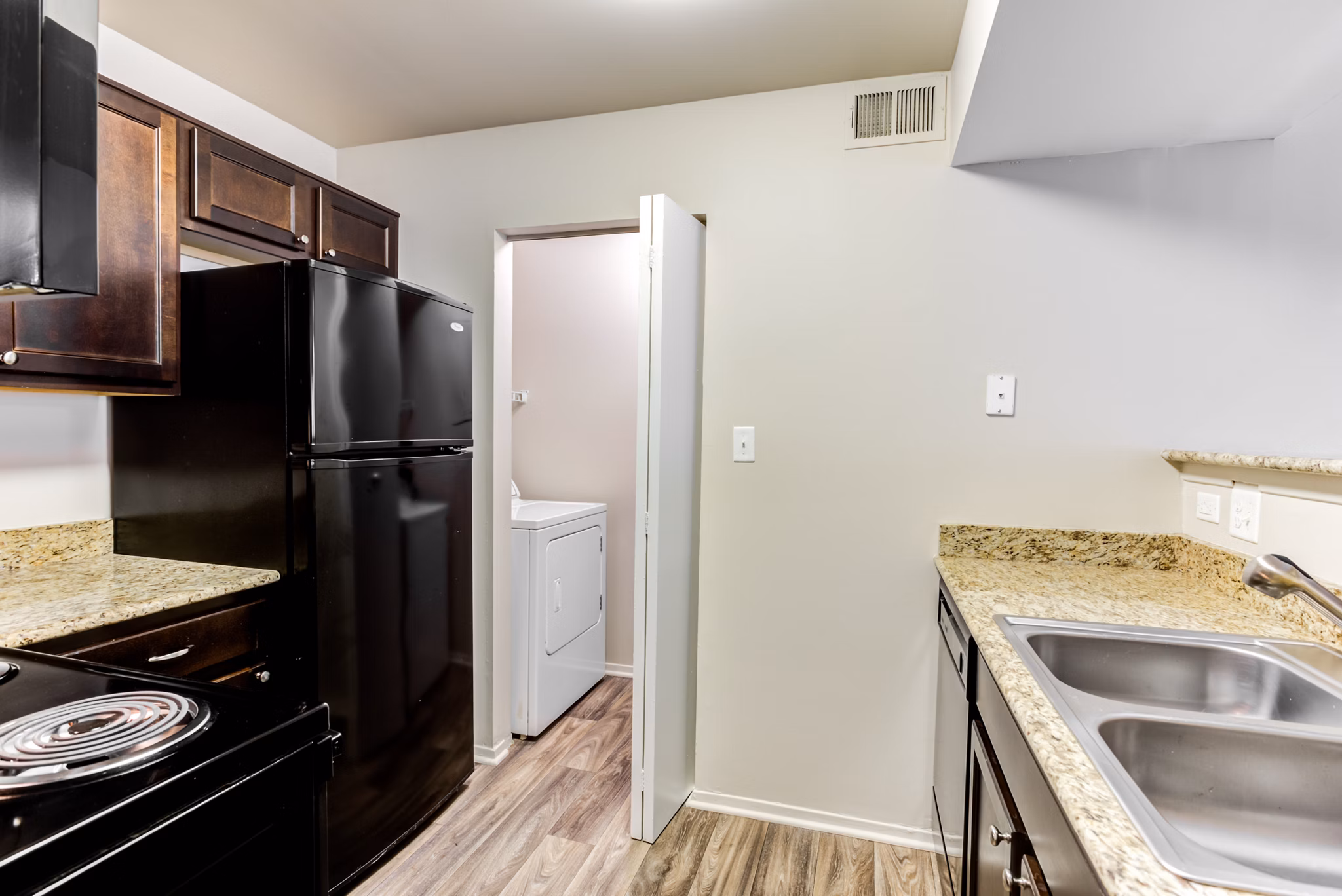 kitchen at Martin's Point Apartments