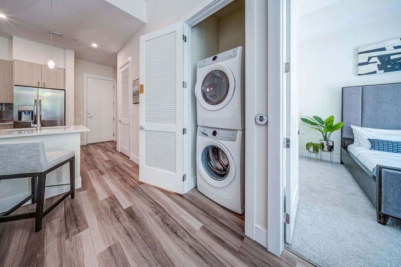 Laundry room at Oversea At Flagler Banyan Square