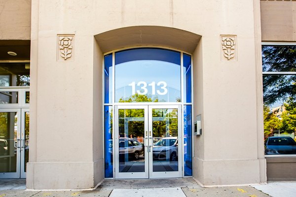 exterior at 1313 Randolph Street Lofts Apartments