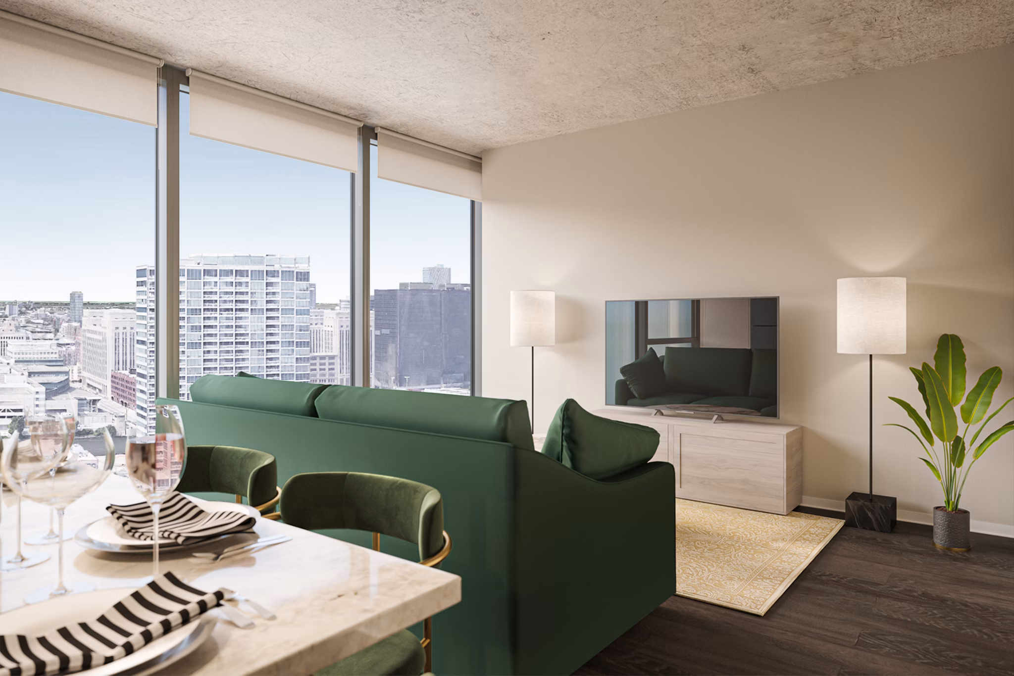 rendering at Imprint Apartments