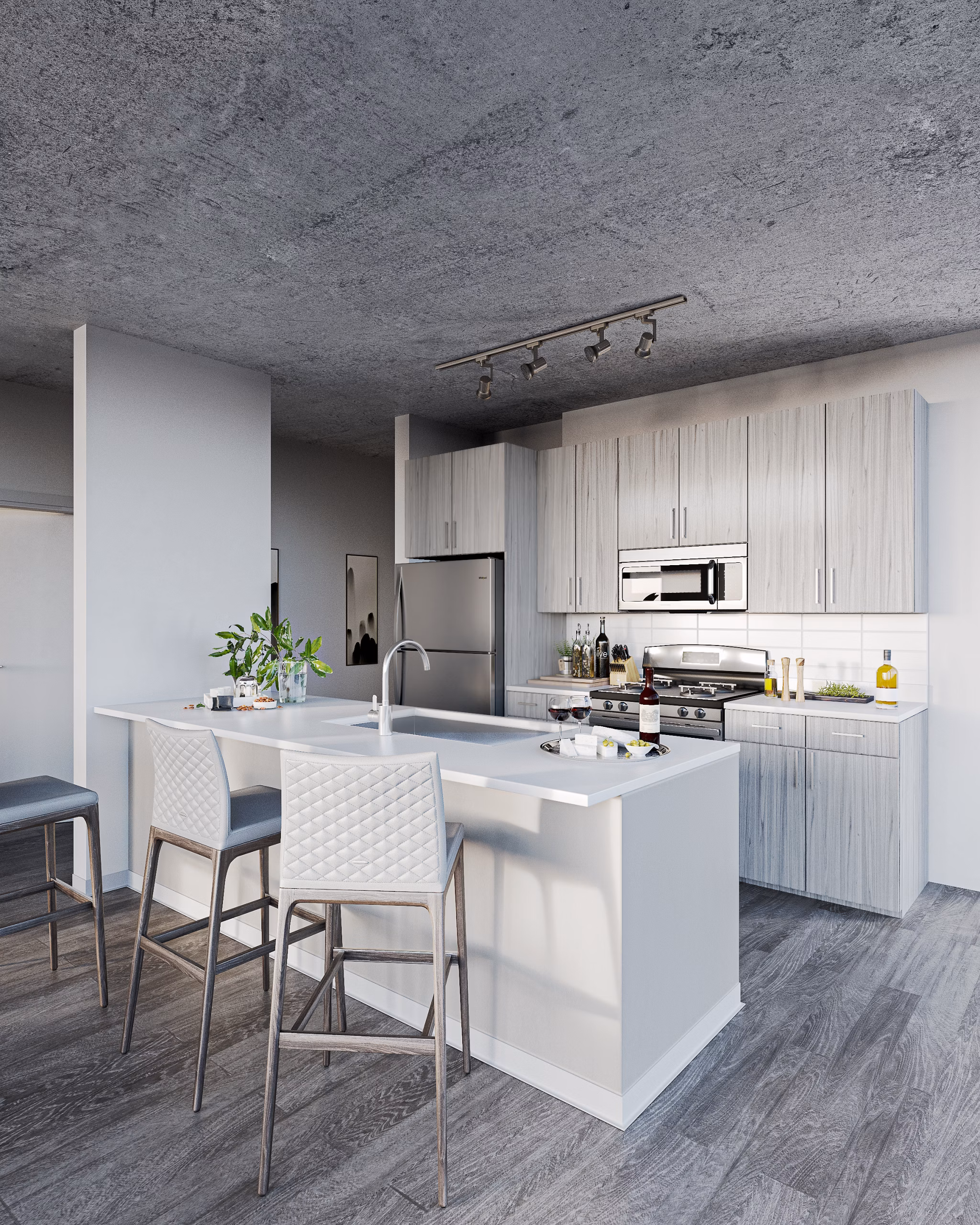 rendering at Imprint Apartments