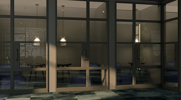rendering at Logan Apartments