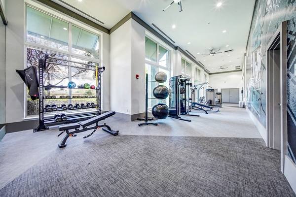 fitness center at Shorecrest Club Apartments