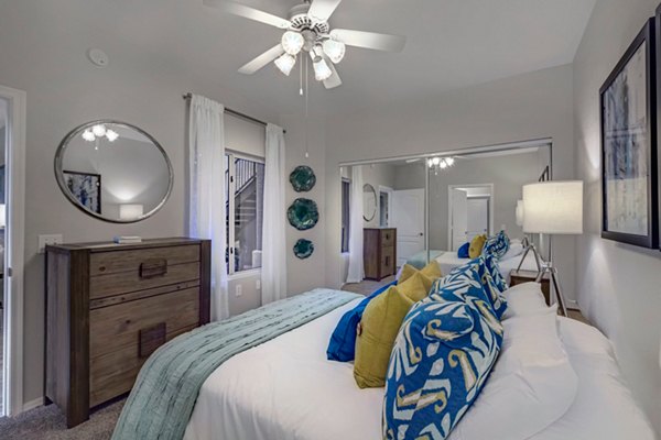 bedroom at Springs at Continental Ranch Apartments