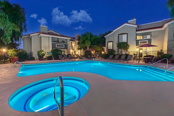 pool at Springs at Continental Ranch Apartments