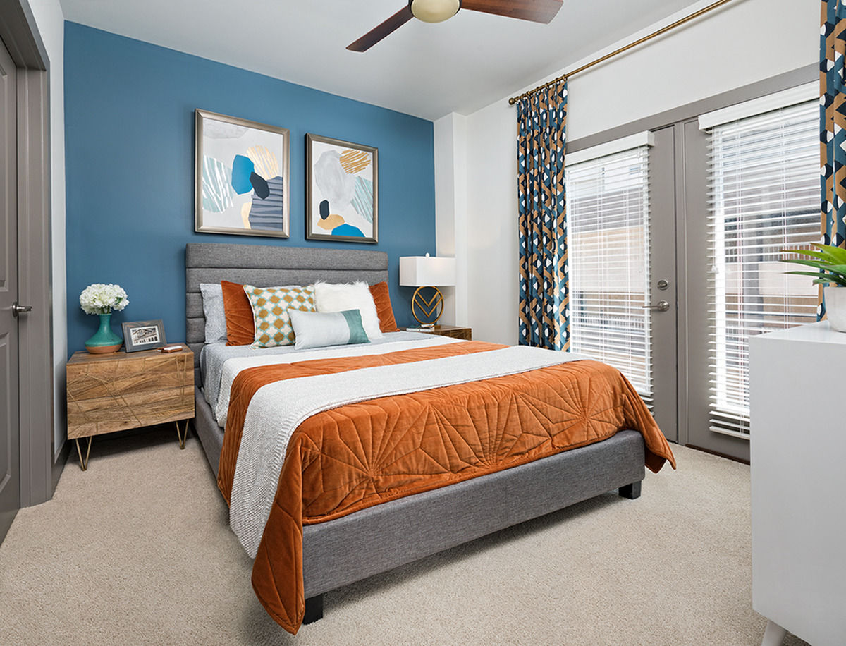 bedroom at Flats at 703 Apartments