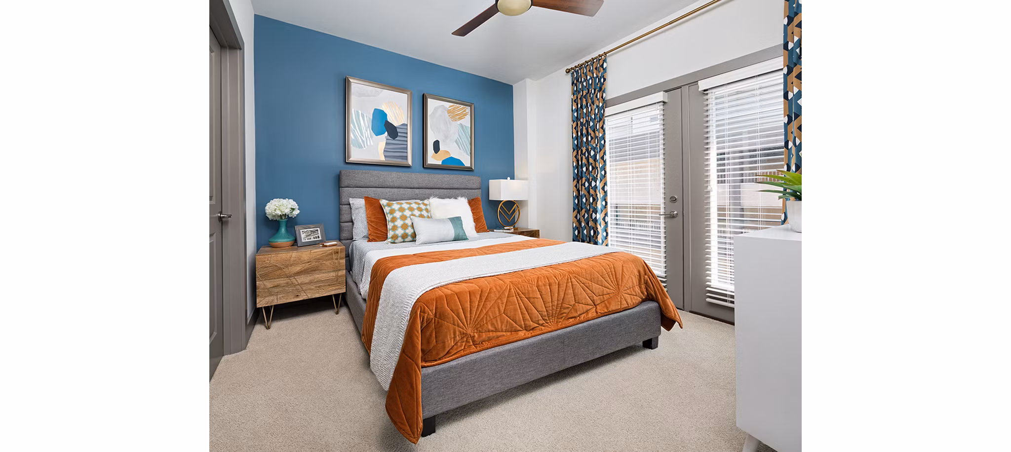 bedroom at Flats at 703 Apartments