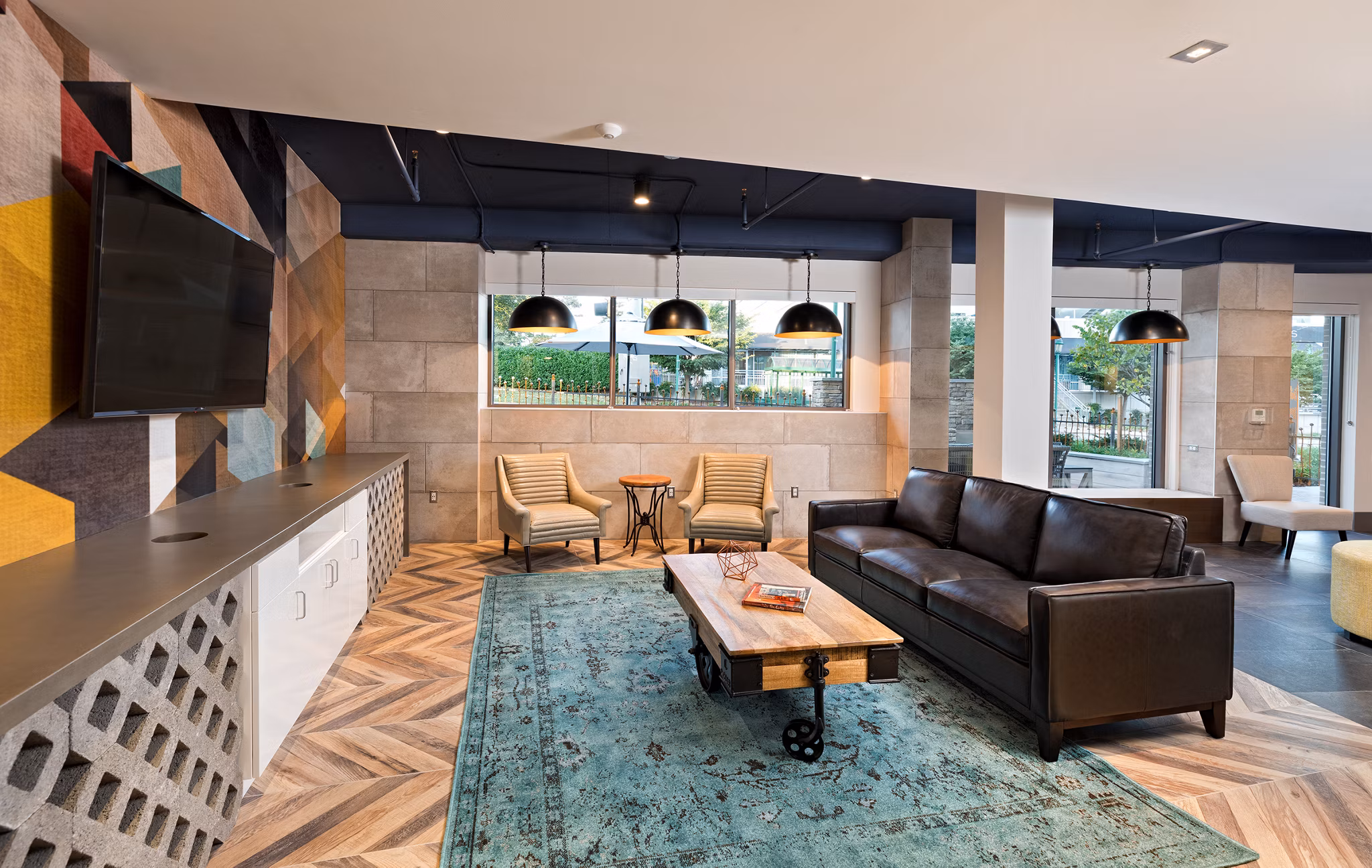 clubhouse at Flats at 703 Apartments