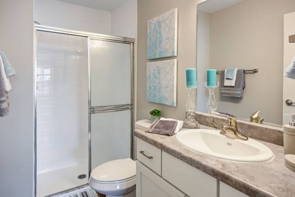 bathroom at Orion Arlington Lakes Apartments