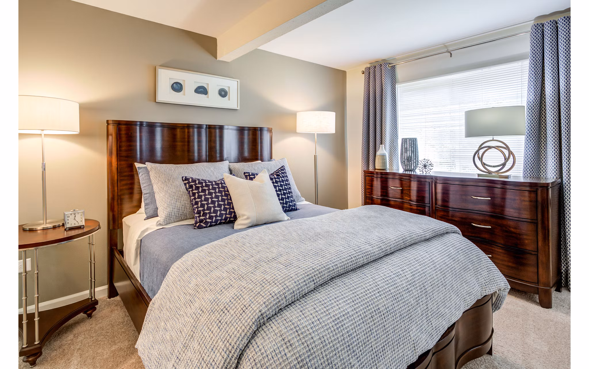Cozy bedroom featuring modern decor at Orion Parkview Apartments