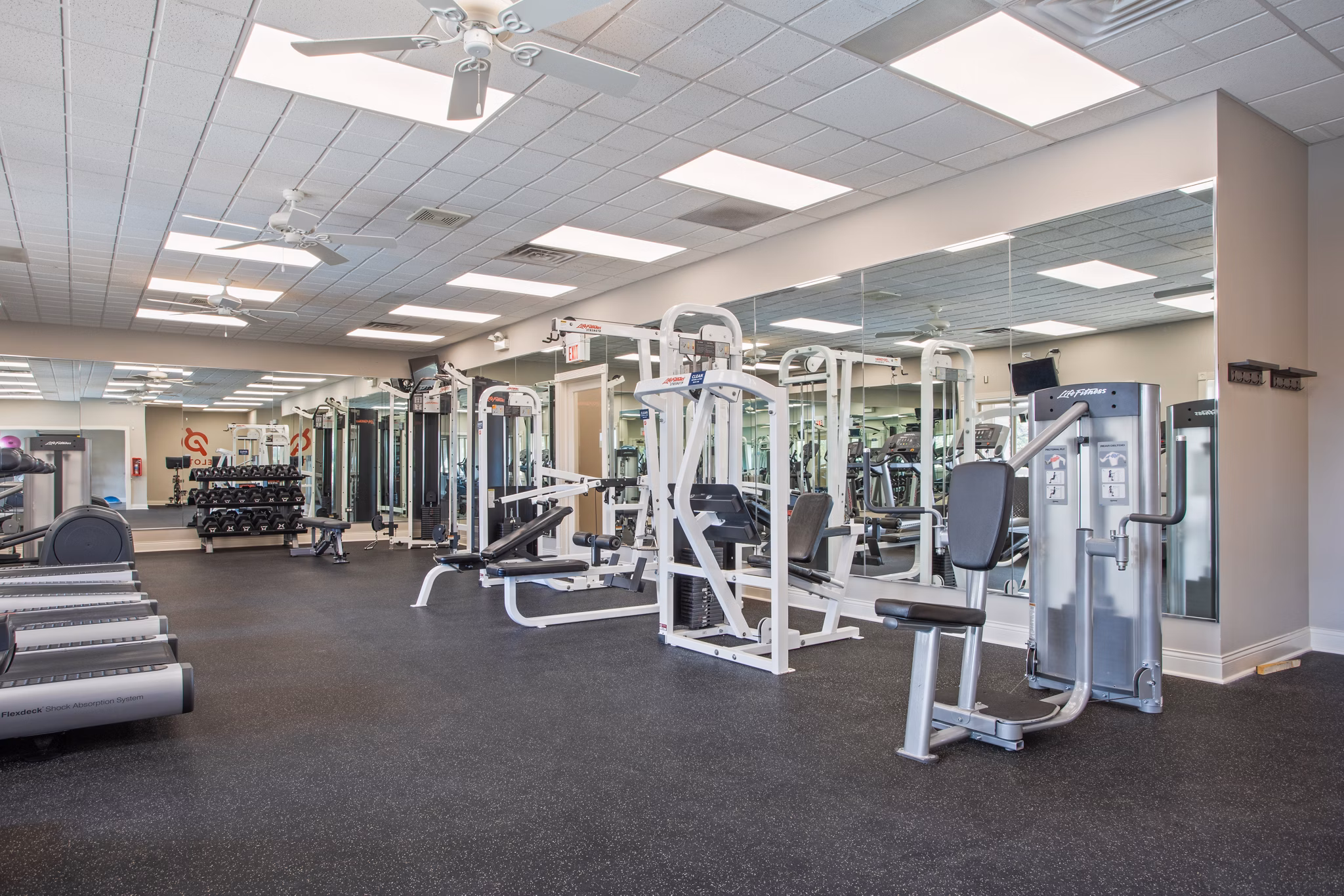 State-of-the-art fitness center with modern equipment at Orion Prospect Apartments