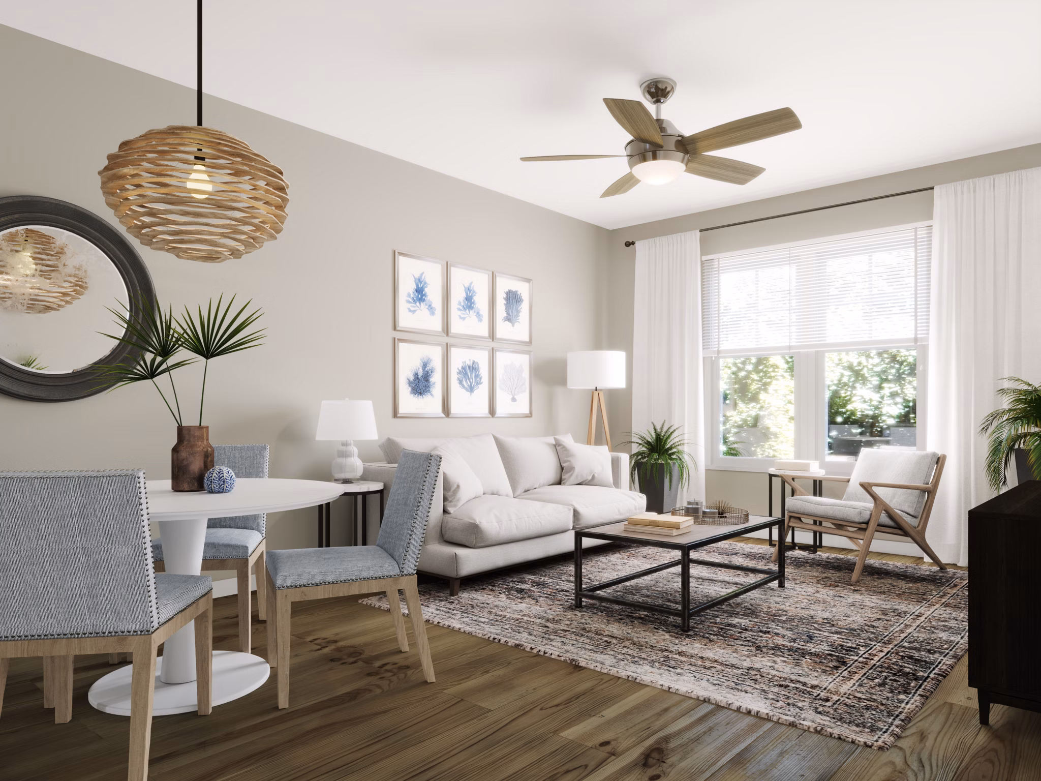 rendering at The Brio at The Boulevard Apartments
