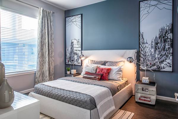 bedroom at Sanctuary at Centerpointe Apartments
