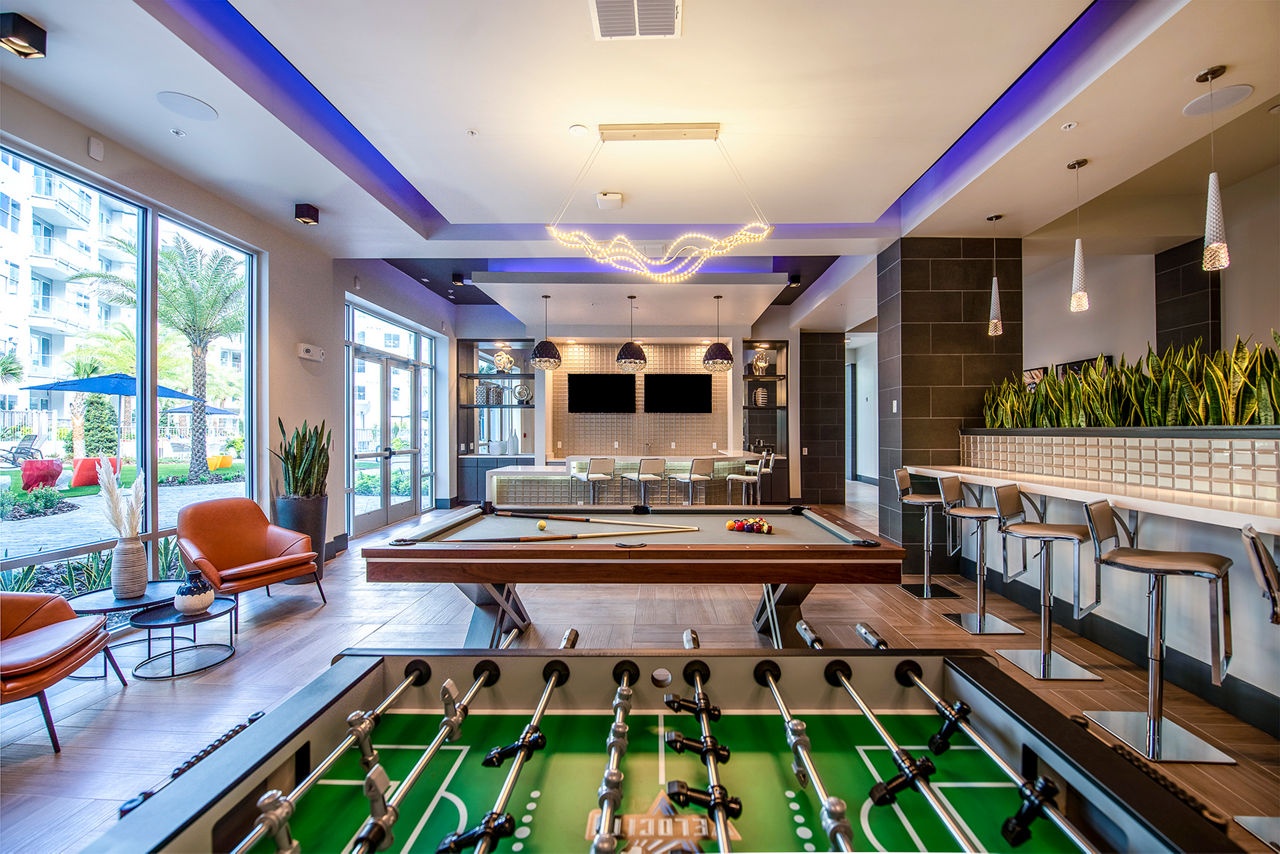 Game room at Sanctuary At Centerpointe (1 of 3)