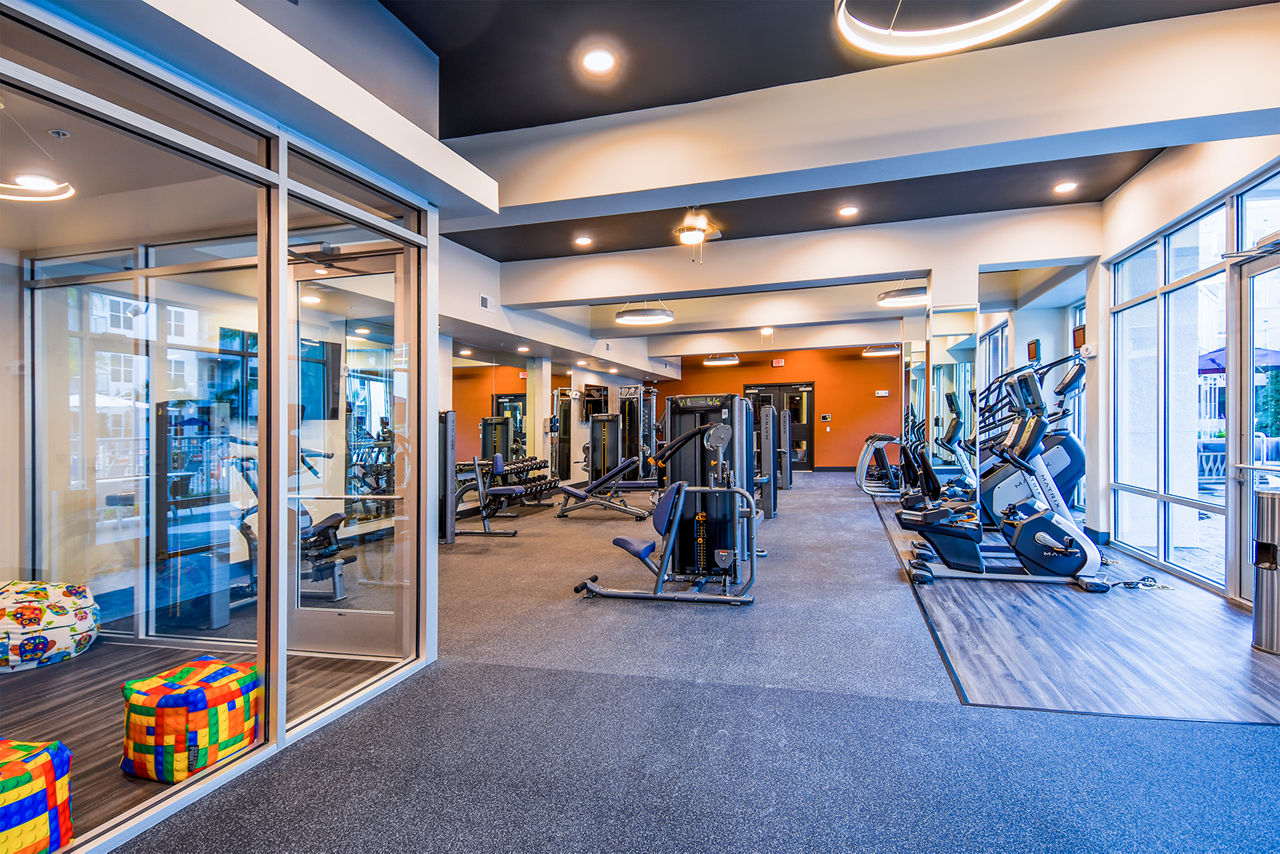 Gym at Sanctuary At Centerpointe (1 of 2)