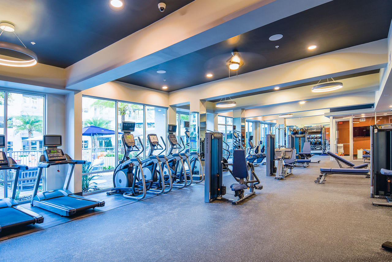 Gym at Sanctuary At Centerpointe (2 of 2)