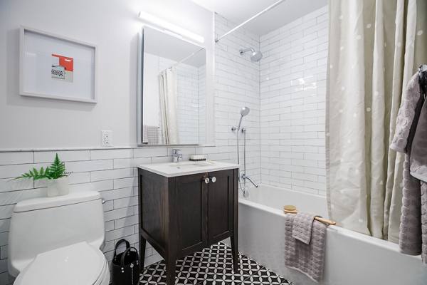 bathroom at 1 Flatbush Apartments
