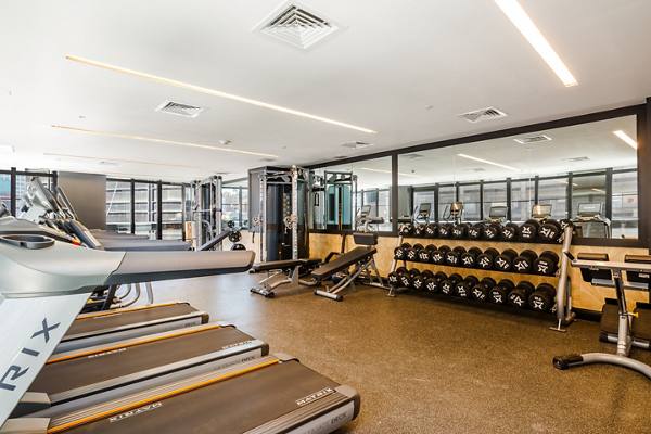 fitness center at 1 Flatbush Apartments