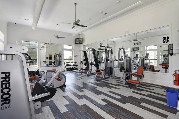 fitness center at Broadstone Grand Avenue Apartments