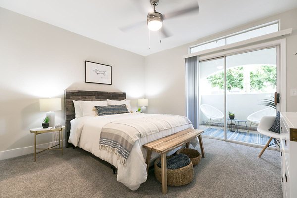 bedroom at CityScape at Lakeshore Apartments