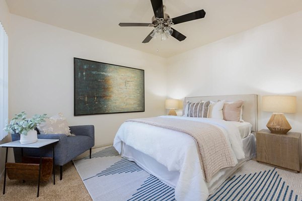 bedroom at CityScape at Lakeshore Apartments