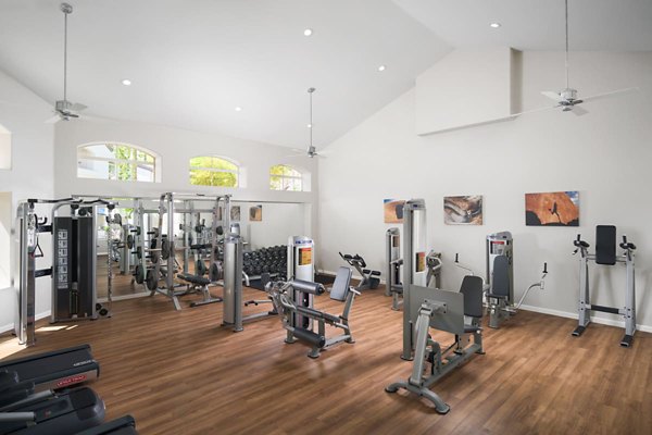fitness center at CityScape at Lakeshore Apartments