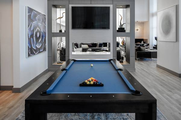 game room at Broadstone River House Apartments