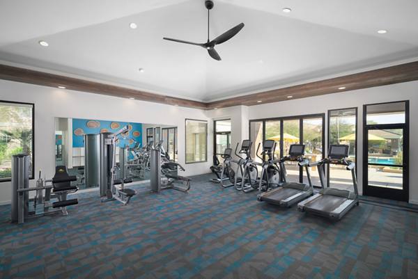 fitness center at Adobe Ridge Apartments