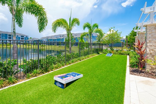 sport court at Vue at Belleair Apartments