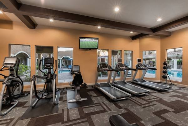 fitness center  at GlenEagles Apartments