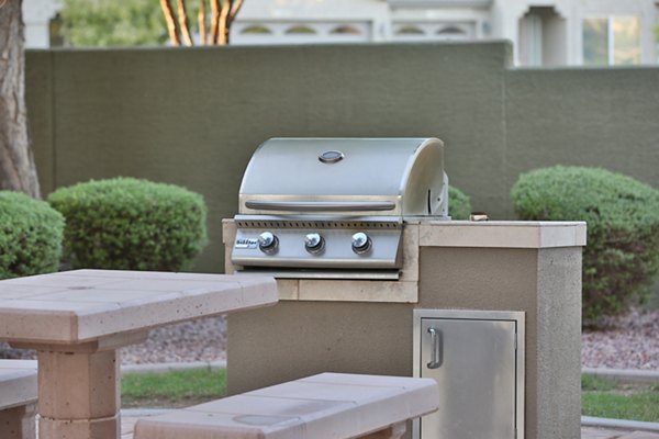 grill area at San Riva At The Foothills Apartments