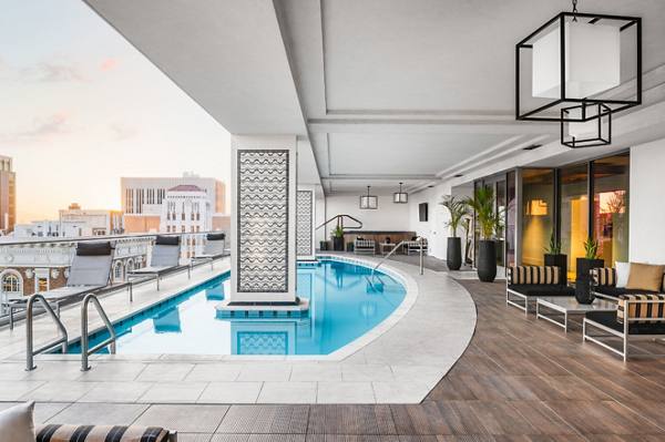 pool at CityScape Residences