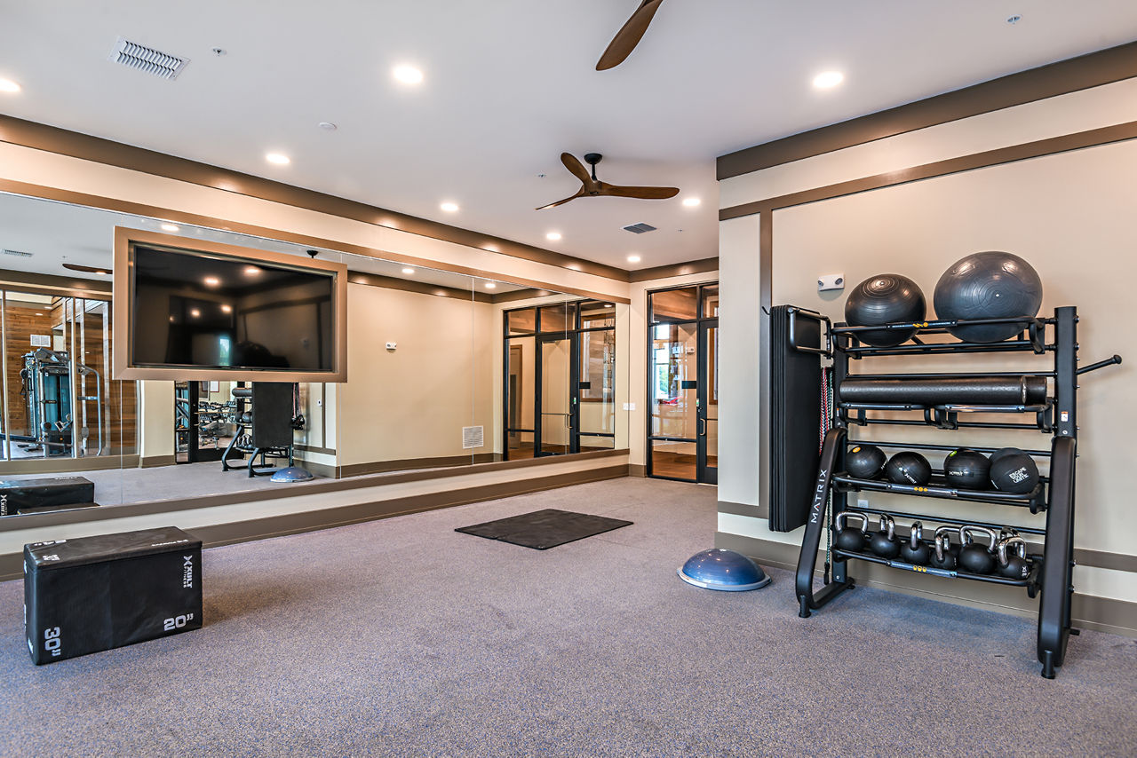 Gym at The Lodge At Hamlin (3 of 3)