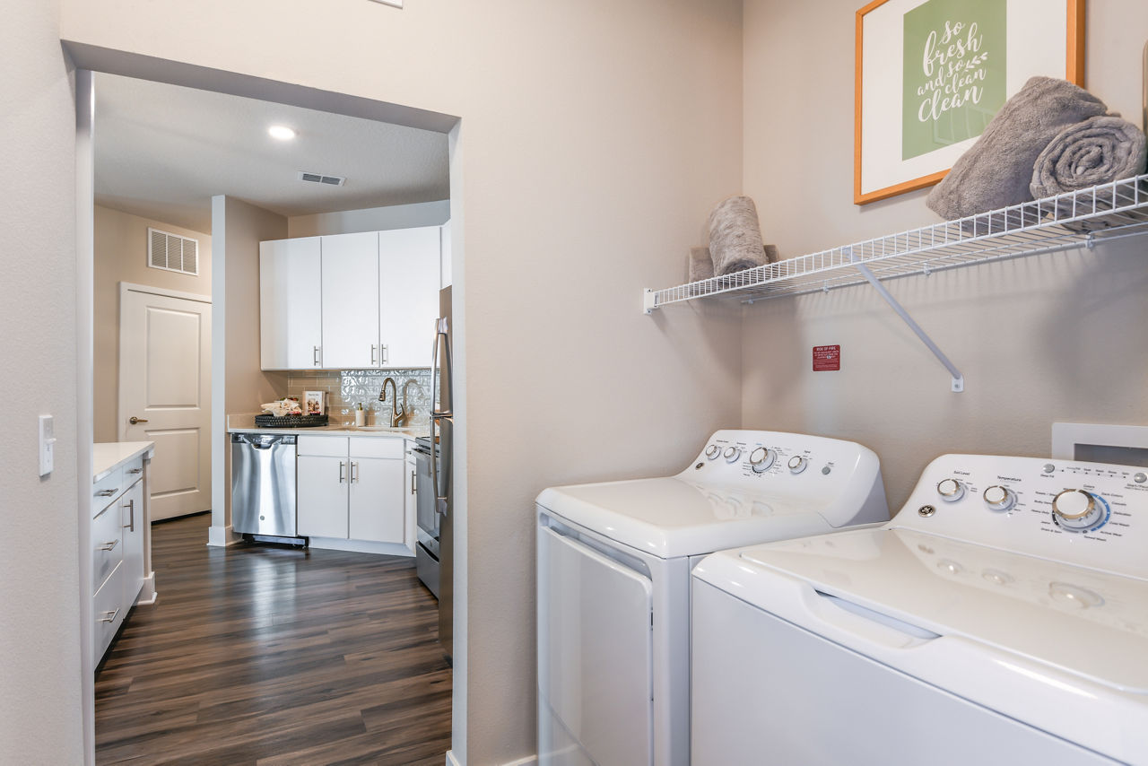 Laundry room at The Lodge At Hamlin (2 of 2)