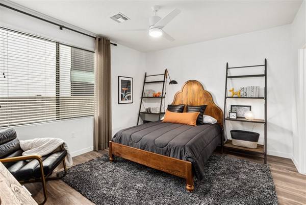 bedroom at Elux at Norterra Apartments