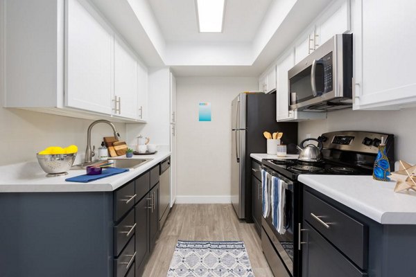 kitchen at Vida46 Apartments