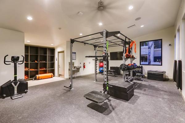 fitness center at Park Meadow Apartments