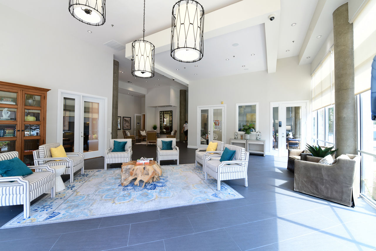 Lobby at The Lofts At Woodside Mill Apartments (2 of 2)