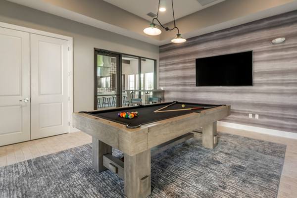 game room at Lago Apartments