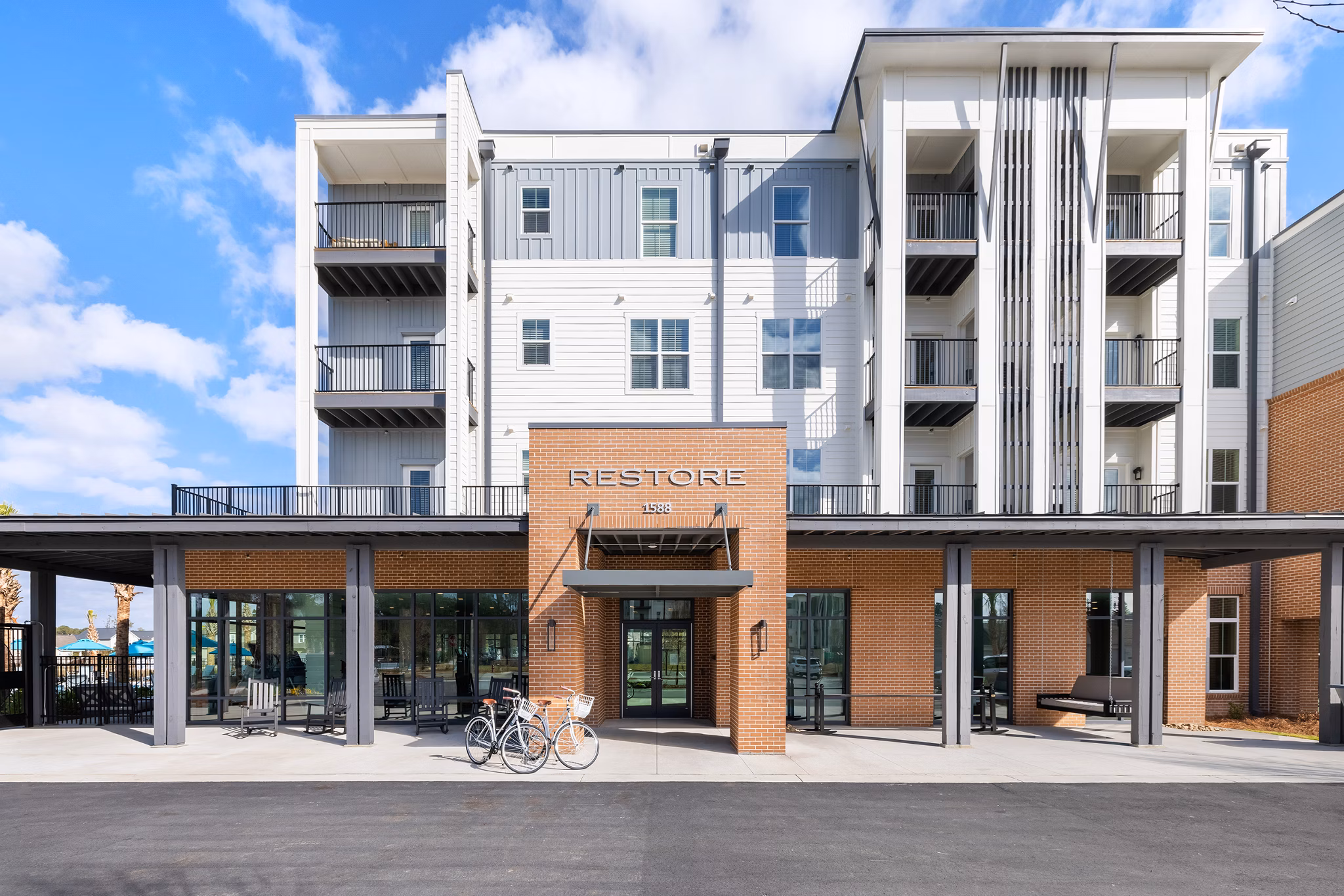 exterior at Revel at Carolina Park Apartments